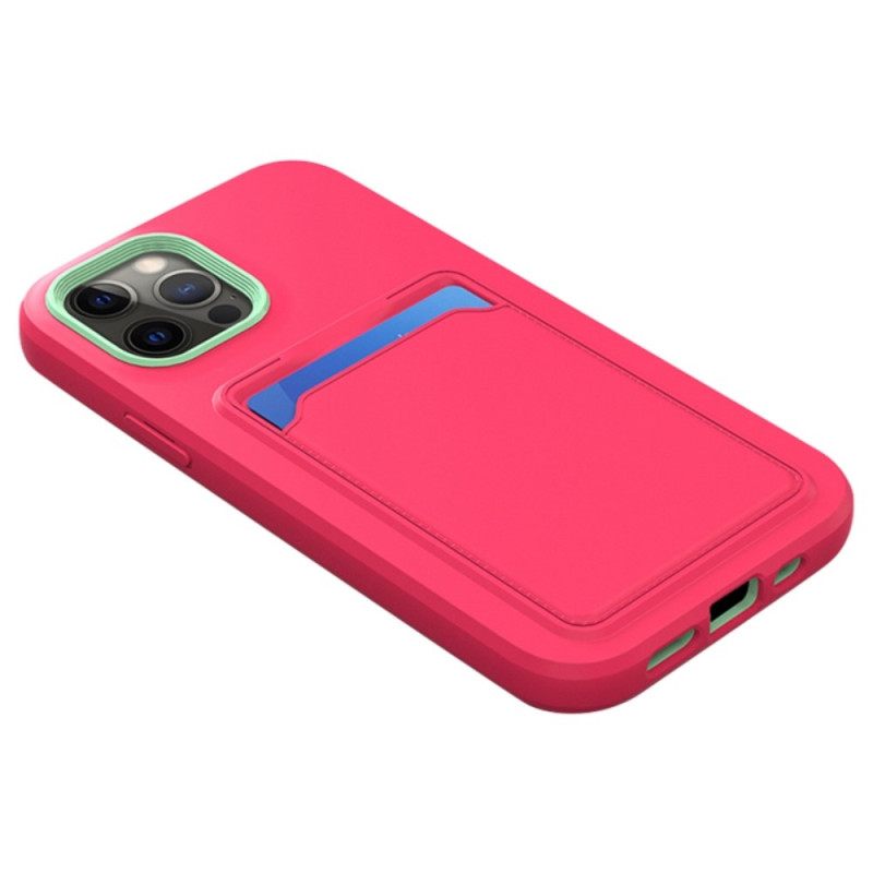 Θήκη iPhone 14 Pro Δίχρωμη Κάρτα