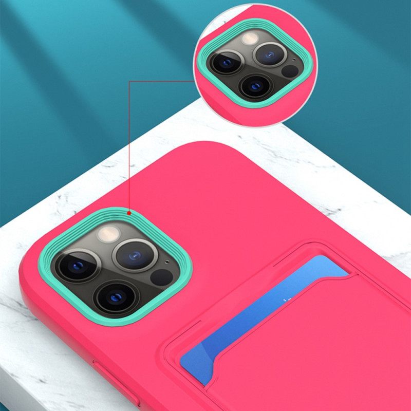 Θήκη iPhone 14 Pro Δίχρωμη Κάρτα