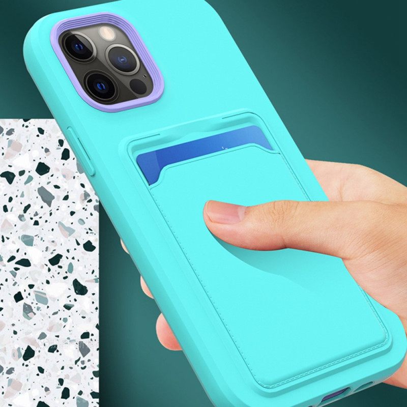Θήκη iPhone 14 Pro Δίχρωμη Κάρτα