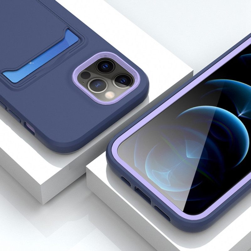 Θήκη iPhone 14 Pro Δίχρωμη Κάρτα