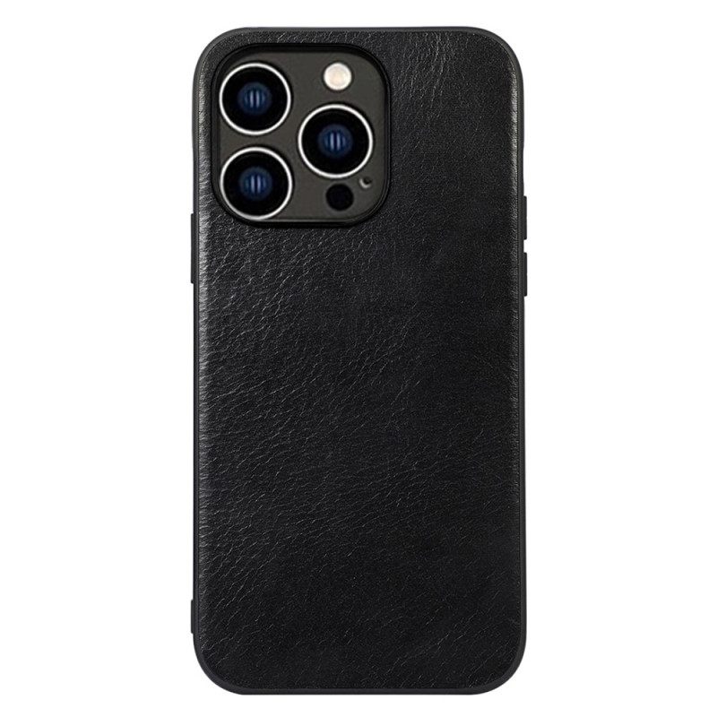 Θήκη iPhone 14 Pro Γνήσιο Δέρμα