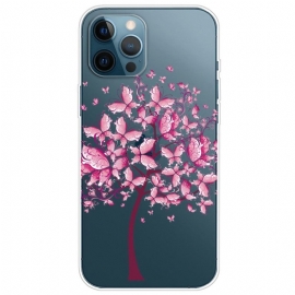 Θήκη iPhone 14 Pro Ροζ Δέντρο