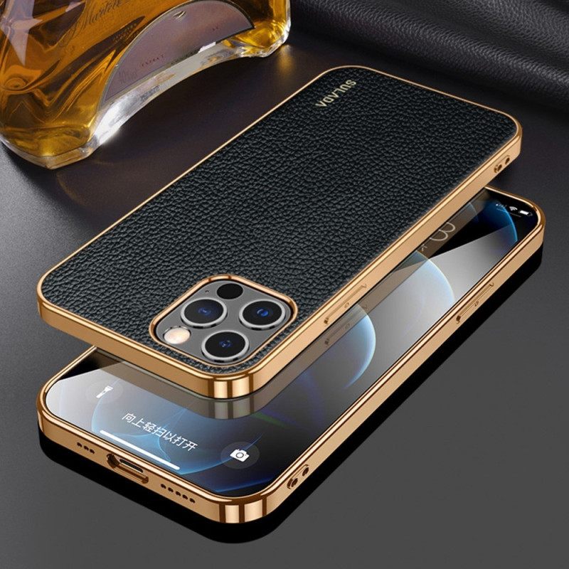 θηκη κινητου iPhone 14 Pro Sulada Δερμάτινο Στυλ