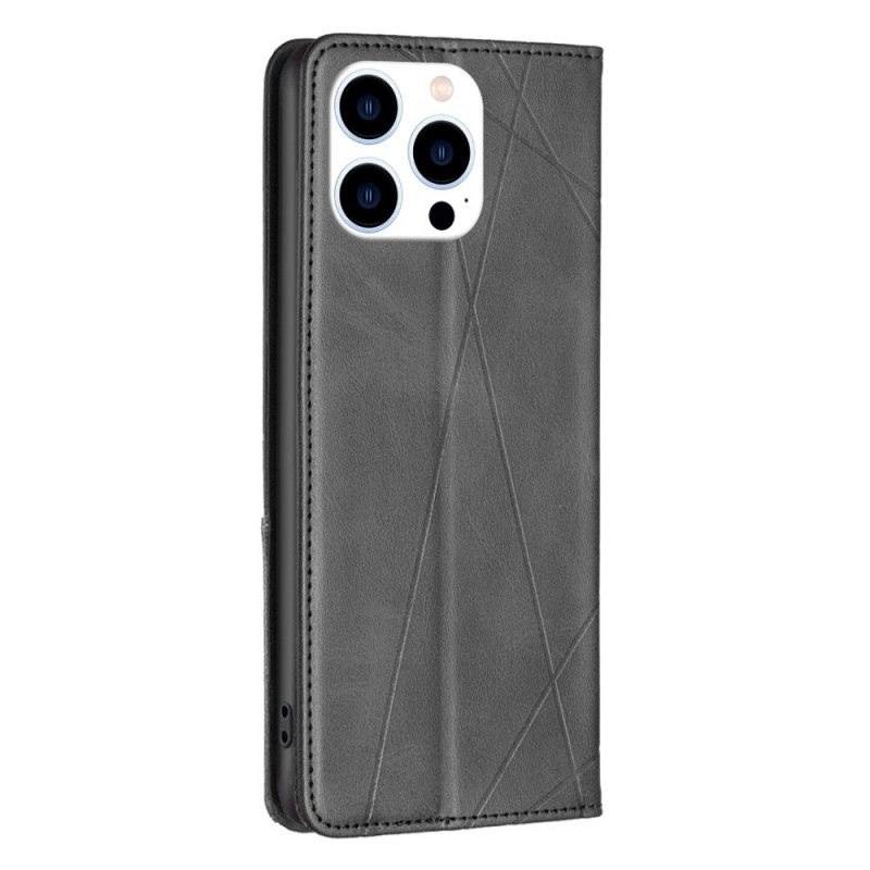 θηκη κινητου iPhone 14 Pro Θήκη Flip Γεωμετρική