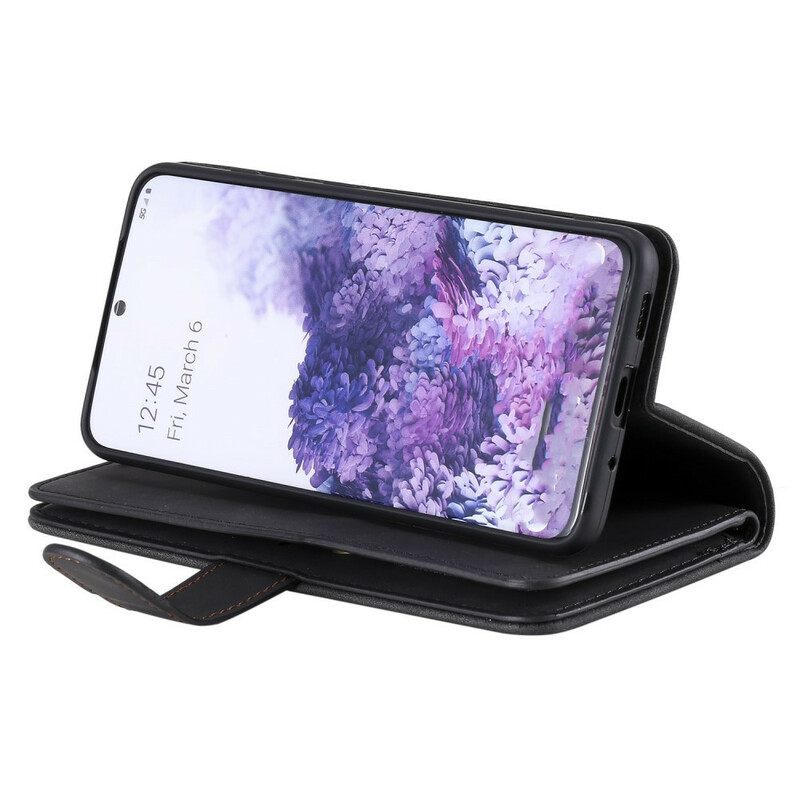 Κάλυμμα Samsung Galaxy S20 Plus / S20 Plus 5G Ενισχυμένα Περιγράμματα Τσέπη Με Φερμουάρ