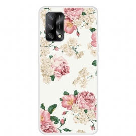 θηκη κινητου Oppo A74 4G Λουλούδια Ελευθερίας