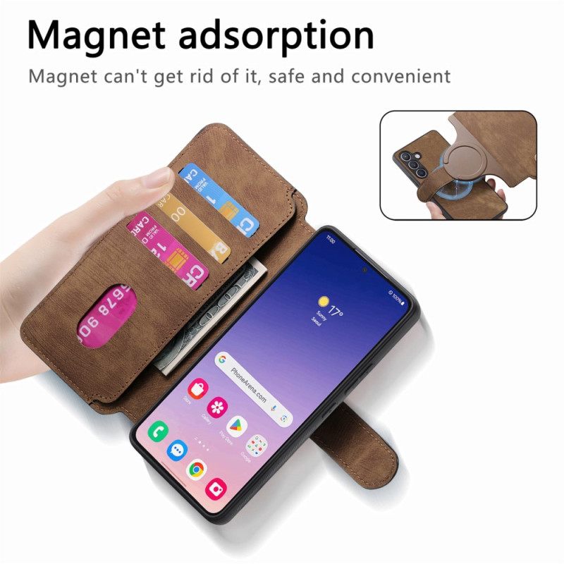 Δερματινη Θηκη Samsung Galaxy S25 5g Αποσπώμενο Μαγνητικό Κάλυμμα