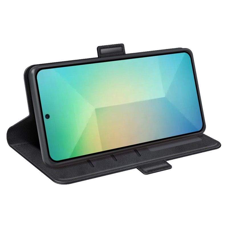 Δερματινη Θηκη Samsung Galaxy S25 5g Διπλό Κούμπωμα