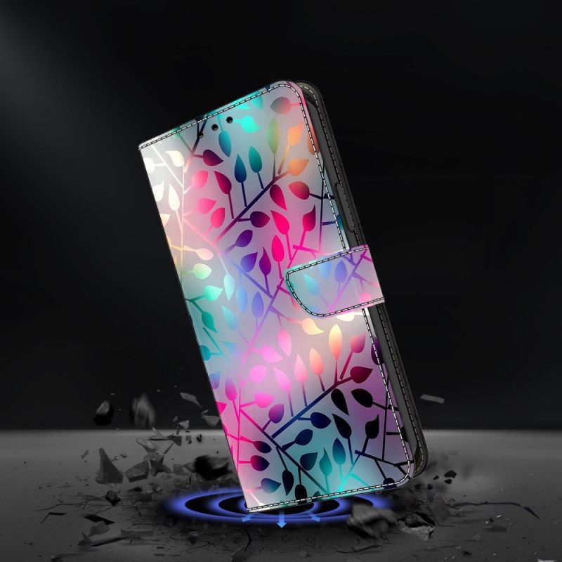 Δερματινη Θηκη Samsung Galaxy S25 5g Φύλλα Σφενδάμου