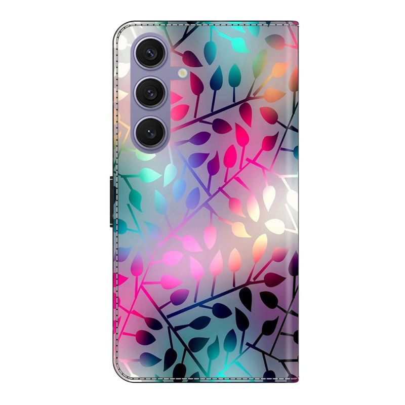 Δερματινη Θηκη Samsung Galaxy S25 5g Φύλλα Σφενδάμου