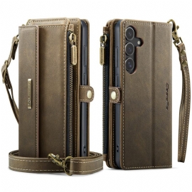 Δερματινη Θηκη Samsung Galaxy S25 5g Πλήρες Πορτοφόλι Rfid