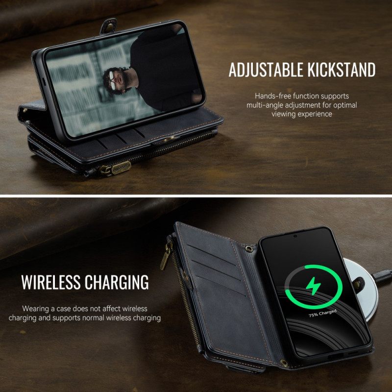 Δερματινη Θηκη Samsung Galaxy S25 5g Πλήρες Πορτοφόλι Rfid