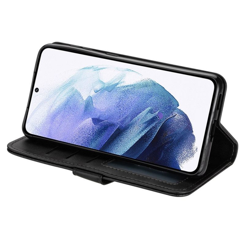 Δερματινη Θηκη Samsung Galaxy S25 5g Πορτοφόλι Με Λουράκι Για Κέρματα Σιλικόνης