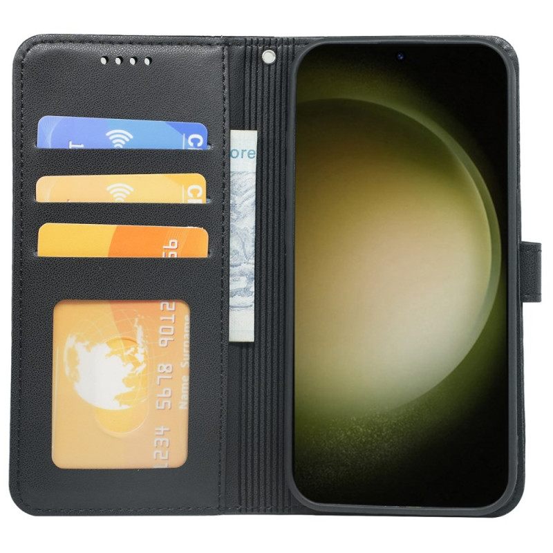 Δερματινη Θηκη Samsung Galaxy S25 5g Στυλ Vintage Σιλικόνης