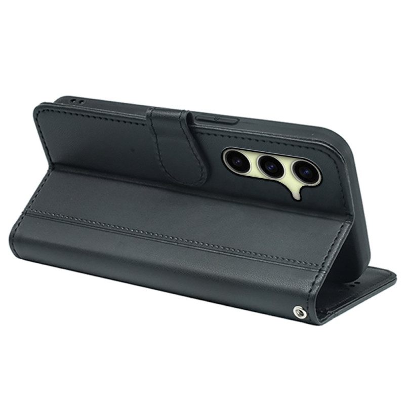 Δερματινη Θηκη Samsung Galaxy S25 5g Στυλ Vintage Σιλικόνης