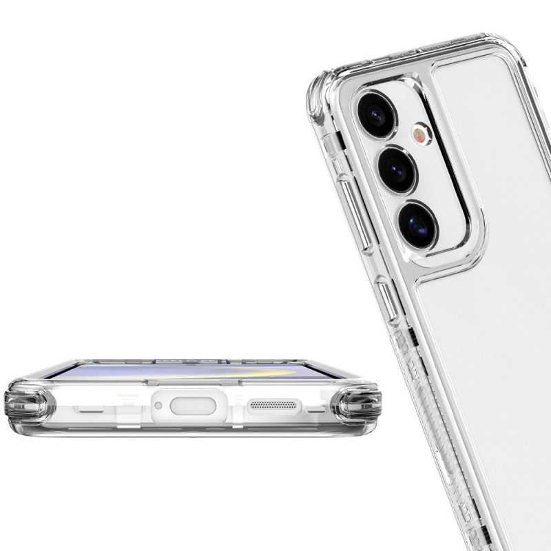 Κάλυμμα Samsung Galaxy S25 5g Ανθεκτικό Στις Γρατσουνιές 3 Σε 1 Σιλικόνης