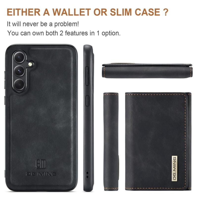 Κάλυμμα Samsung Galaxy S25 5g Dg.ming Αποσπώμενο Πορτοφόλι