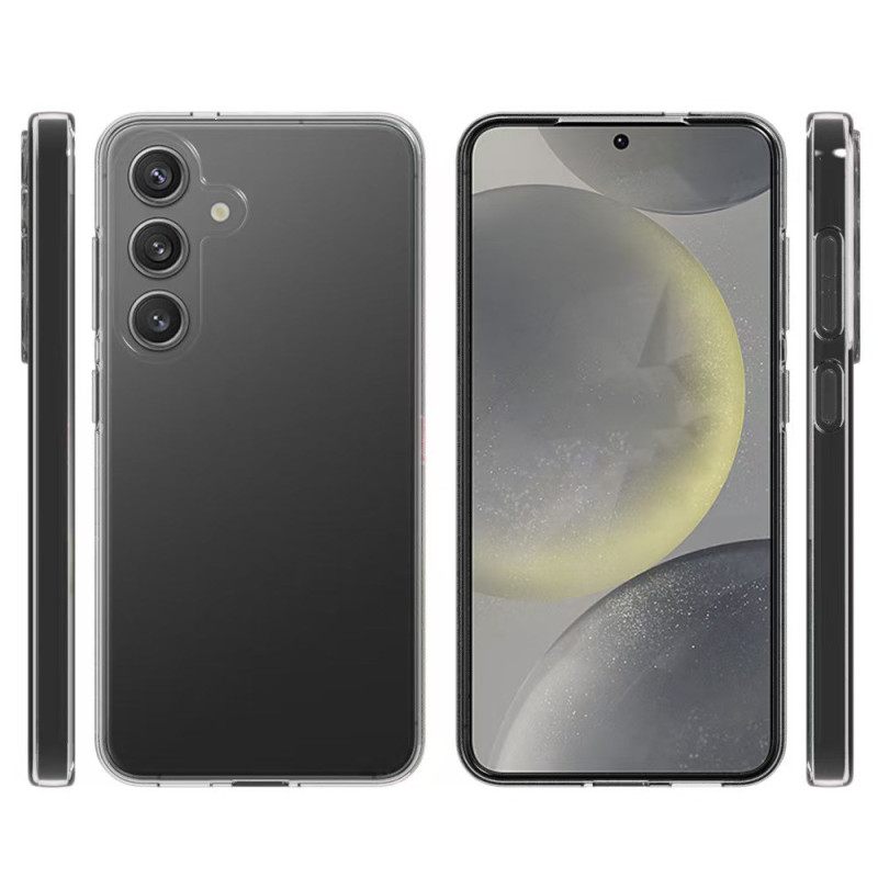 Κάλυμμα Samsung Galaxy S25 5g Διαφανές Κατά Των Δακτυλικών Αποτυπωμάτων Σιλικόνης