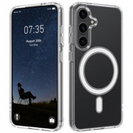 Κάλυμμα Samsung Galaxy S25 5g Διαφανές Συμβατό Με Magsafe
