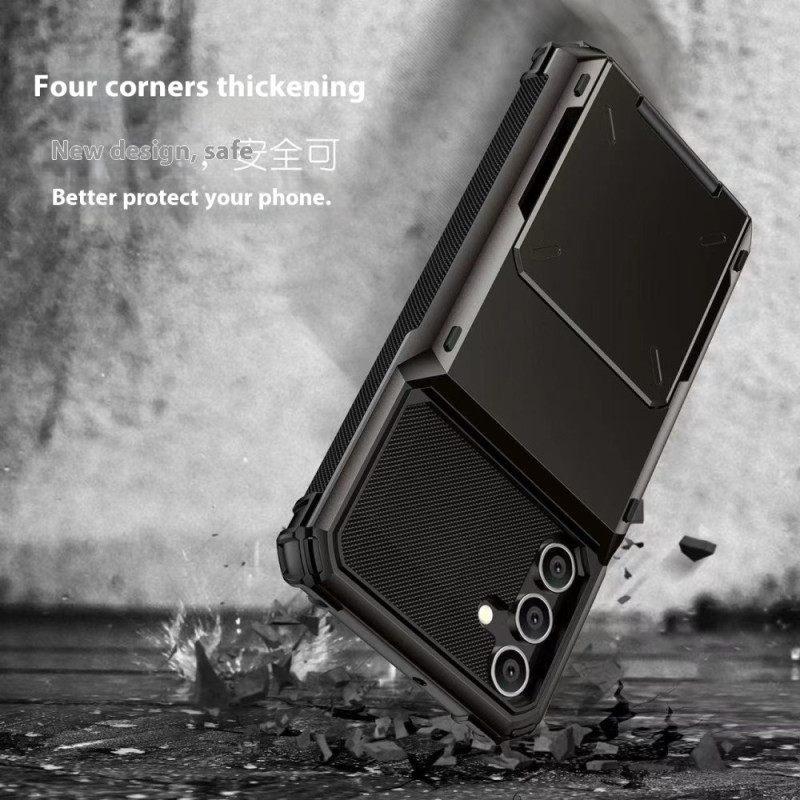 Κάλυμμα Samsung Galaxy S25 5g Ενσωματωμένη Θήκη Καρτών