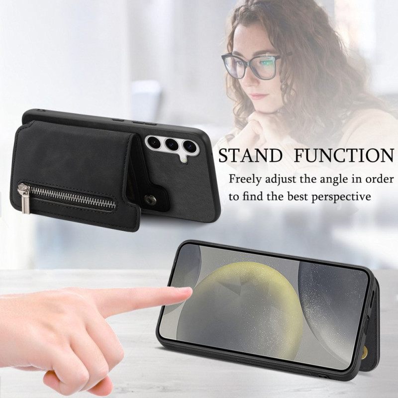 Κάλυμμα Samsung Galaxy S25 5g Με Αποσπώμενη Μαγνητική Θήκη Καρτών