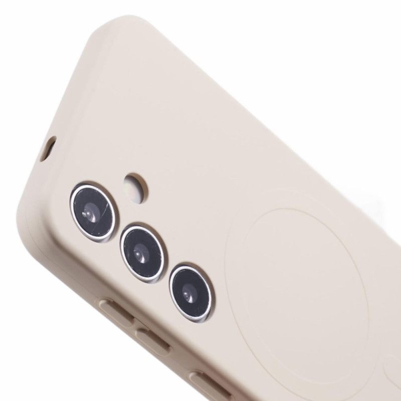 Κάλυμμα Samsung Galaxy S25 5g Συμβατή Σιλικόνη Με Magsafe