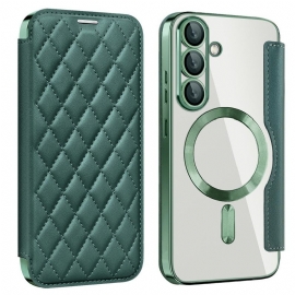 Κάλυμμα Samsung Galaxy S25 5g Συμβατό Με Καπιτονέ Magsafe