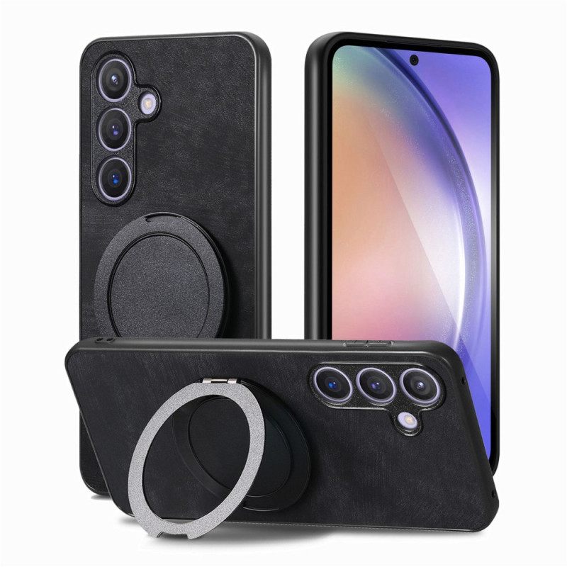 Κάλυμμα Samsung Galaxy S25 5g Συμβατό Με Magsafe Vintage Suede Effect Σιλικόνης