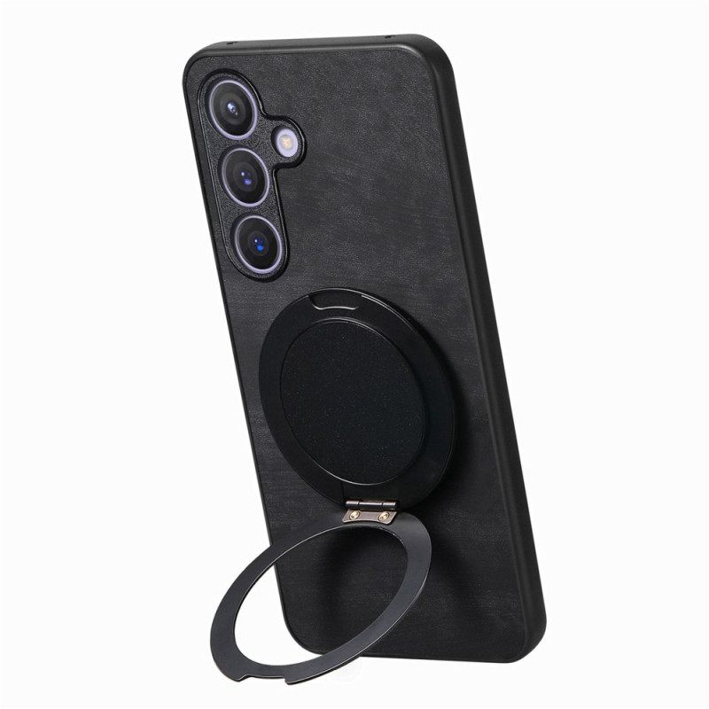 Κάλυμμα Samsung Galaxy S25 5g Συμβατό Με Magsafe Vintage Suede Effect Σιλικόνης