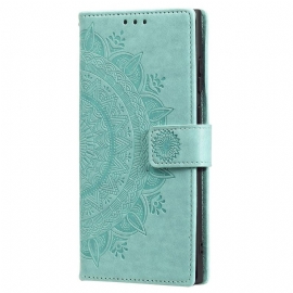 Θηκη Κινητου Samsung Galaxy S25 5g Θήκες Κινητών Πορτοφόλι Με Κορδόνι Mandala Sun