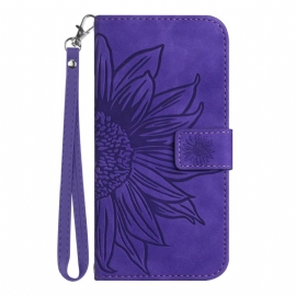 Θηκη Κινητου Samsung Galaxy S25 5g Θήκες Κινητών Σχέδιο Ηλίανθου Με Λουράκι