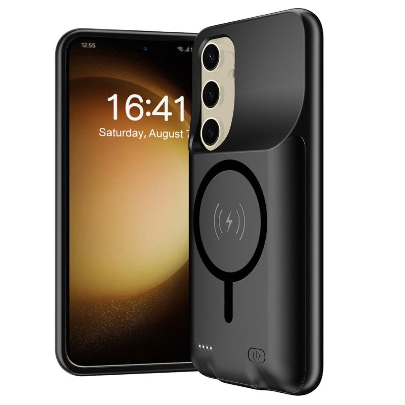 Θήκη Μπαταρίας 10000mah Για Εξωτερικό Φορτιστή Samsung Galaxy S25 Με Μαγνητική Σύνδεση