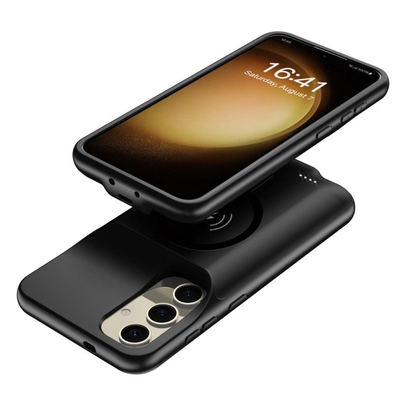 Θήκη Μπαταρίας 10000mah Για Εξωτερικό Φορτιστή Samsung Galaxy S25 Με Μαγνητική Σύνδεση