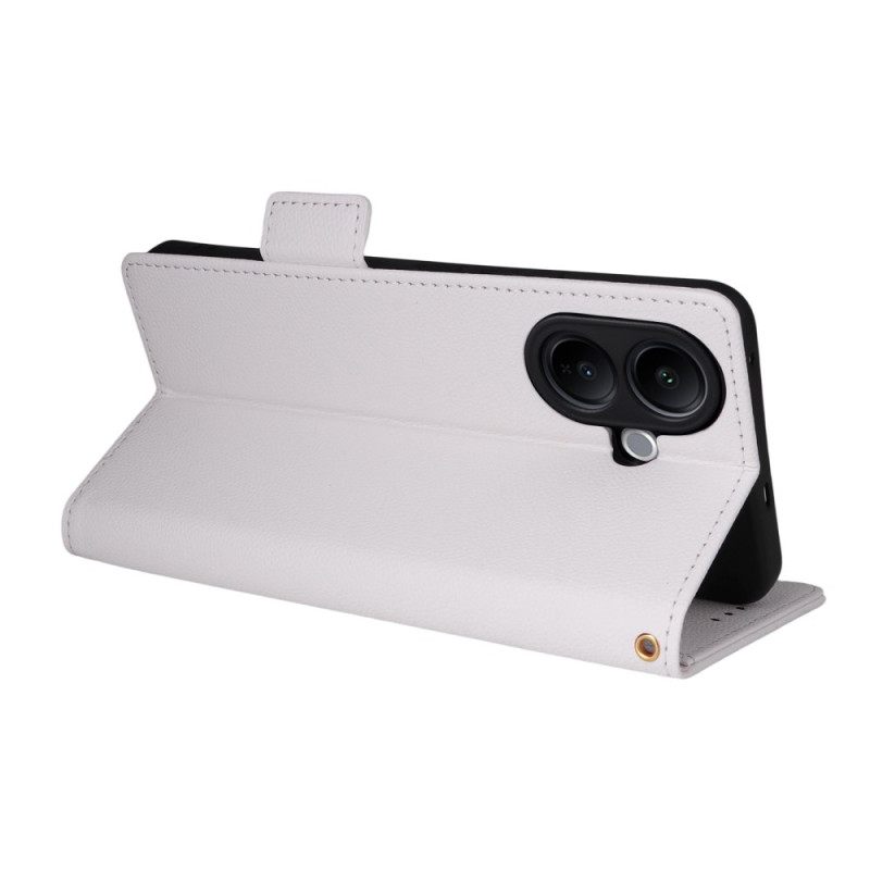 Δερματινη Θηκη Vivo V60 Lite Τεχνητό Δέρμα Με Λουράκι