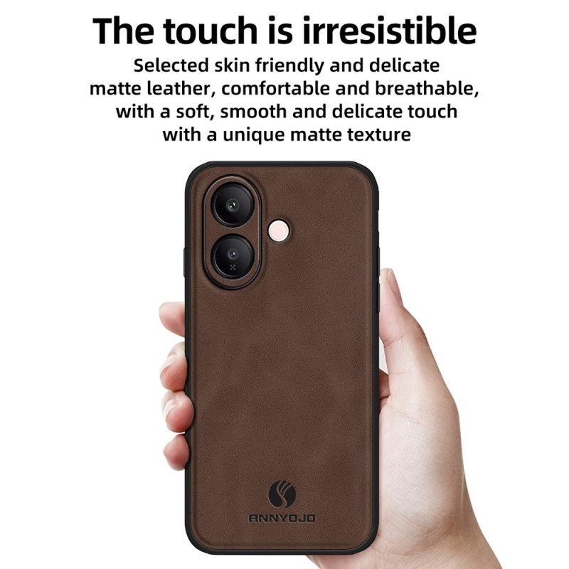 Κάλυμμα Vivo V60 Lite Ενισχυμένο Δέρμα Με Εφέ