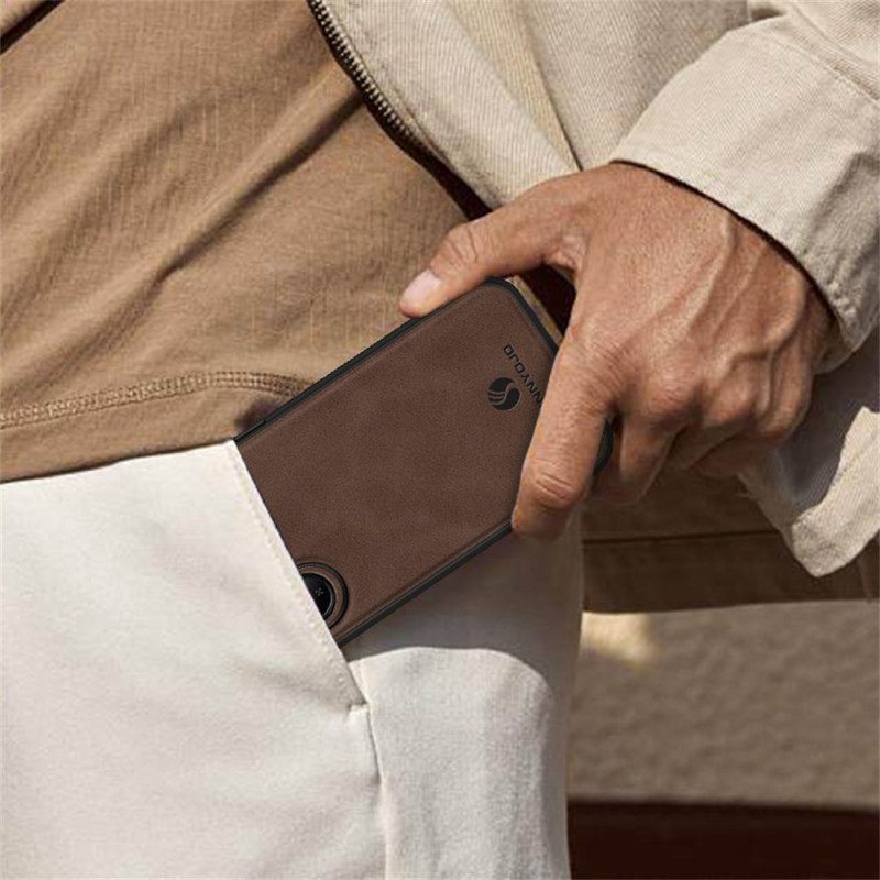 Κάλυμμα Vivo V60 Lite Ενισχυμένο Δέρμα Με Εφέ