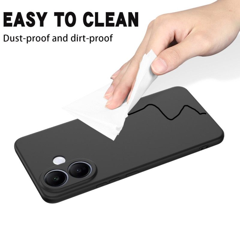 Κάλυμμα Vivo V60 Lite Λουράκι Υγρής Σιλικόνης