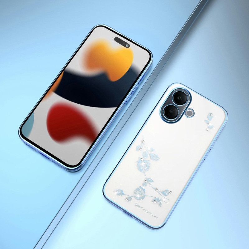 Κάλυμμα Vivo V60 Lite Στρας Και Αιώνια Λουλούδια