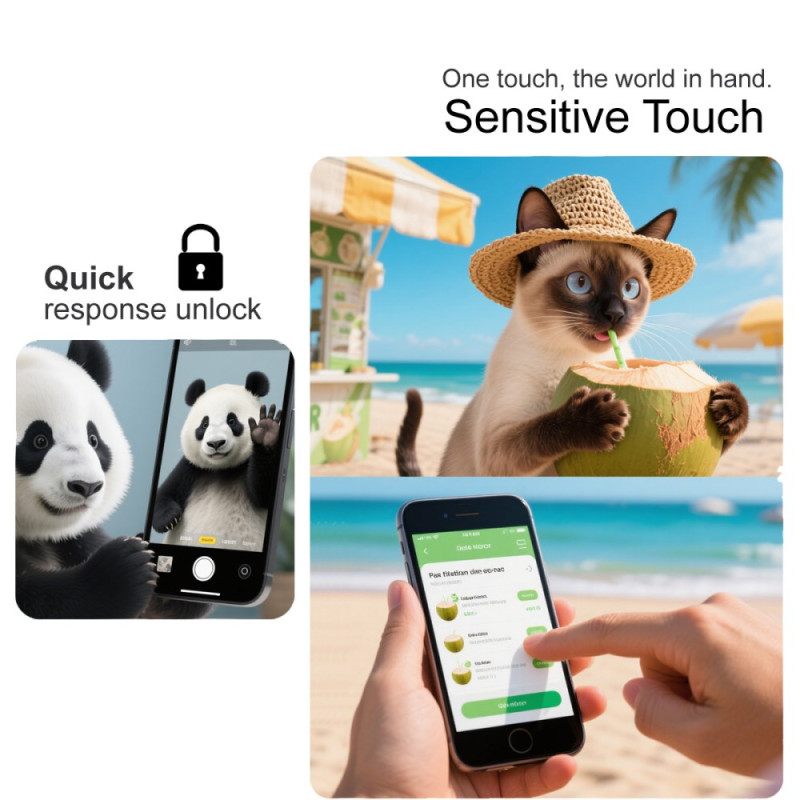 Προστατευτικό Οθόνης Από Γυαλί Για Vivo V60 Lite (ξεκλείδωμα Με Δακτυλικά Αποτυπώματα)