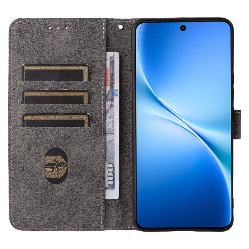 Θηκη Κινητου Vivo V60 Lite Θήκες Κινητών Εφέ Σουέτ Με Λουράκι