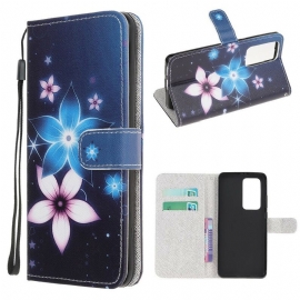 Κάλυμμα Xiaomi Mi 10T / 10T Pro με κορδονι Lunar Strap Flowers