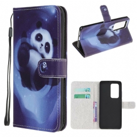 Κάλυμμα Xiaomi Mi 10T / 10T Pro με κορδονι Panda Space Strap