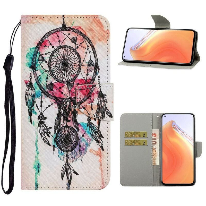 Θήκη Flip Xiaomi Mi 10T / 10T Pro Ακουαρέλα Dream Catcher