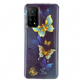 θηκη κινητου Xiaomi Mi 10T / 10T Pro Σειρά Fluorescent Butterflies