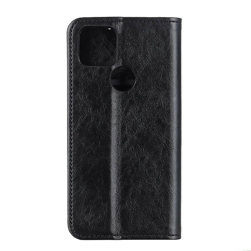 θηκη κινητου Google Pixel 5A Θήκη Flip Split Leather Texture