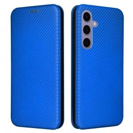 Δερματινη Θηκη Samsung Galaxy S25 Plus 5g Ίνες Άνθρακα