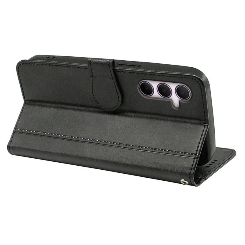 Δερματινη Θηκη Samsung Galaxy S25 Plus 5g Vintage Στυλ Σιλικόνης