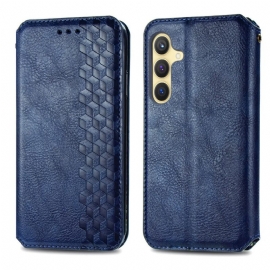 Δερματινη Θηκη Samsung Galaxy S25 Plus 5g Ζωφόρος Εφέ Σουέτ