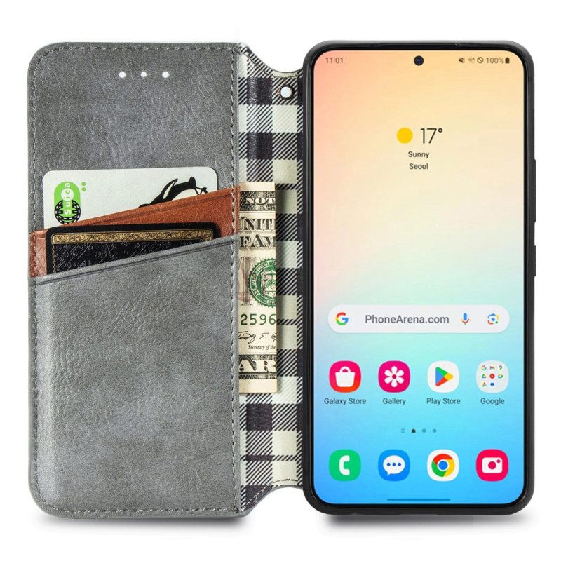 Δερματινη Θηκη Samsung Galaxy S25 Plus 5g Ζωφόρος Εφέ Σουέτ