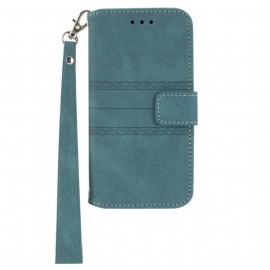 Δερματινη Θηκη Samsung Galaxy S25 Plus 5g Ζωφόρος Και Λουράκι